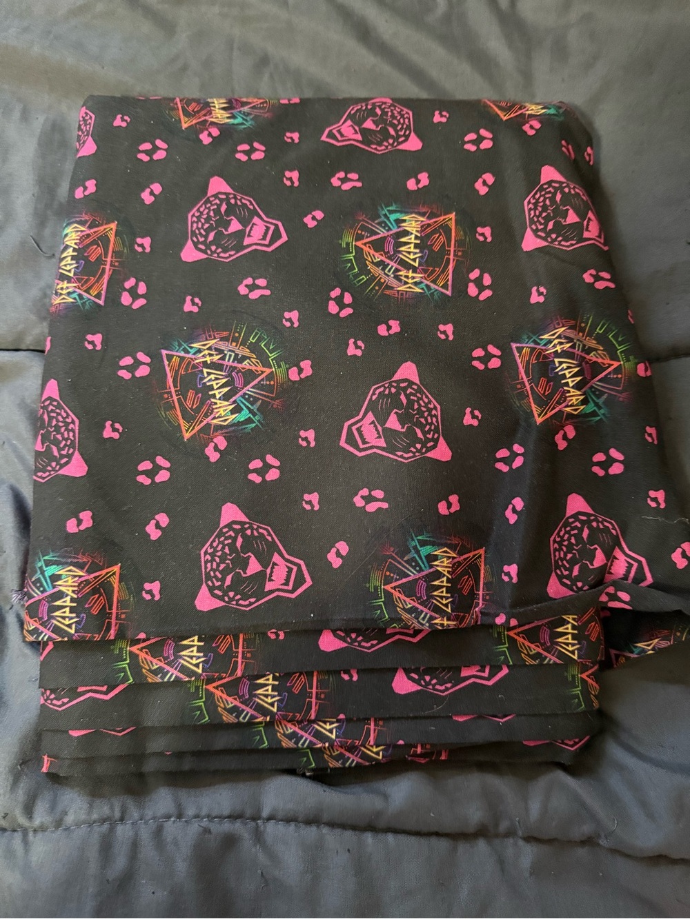 Def Leppard Fabric full roll